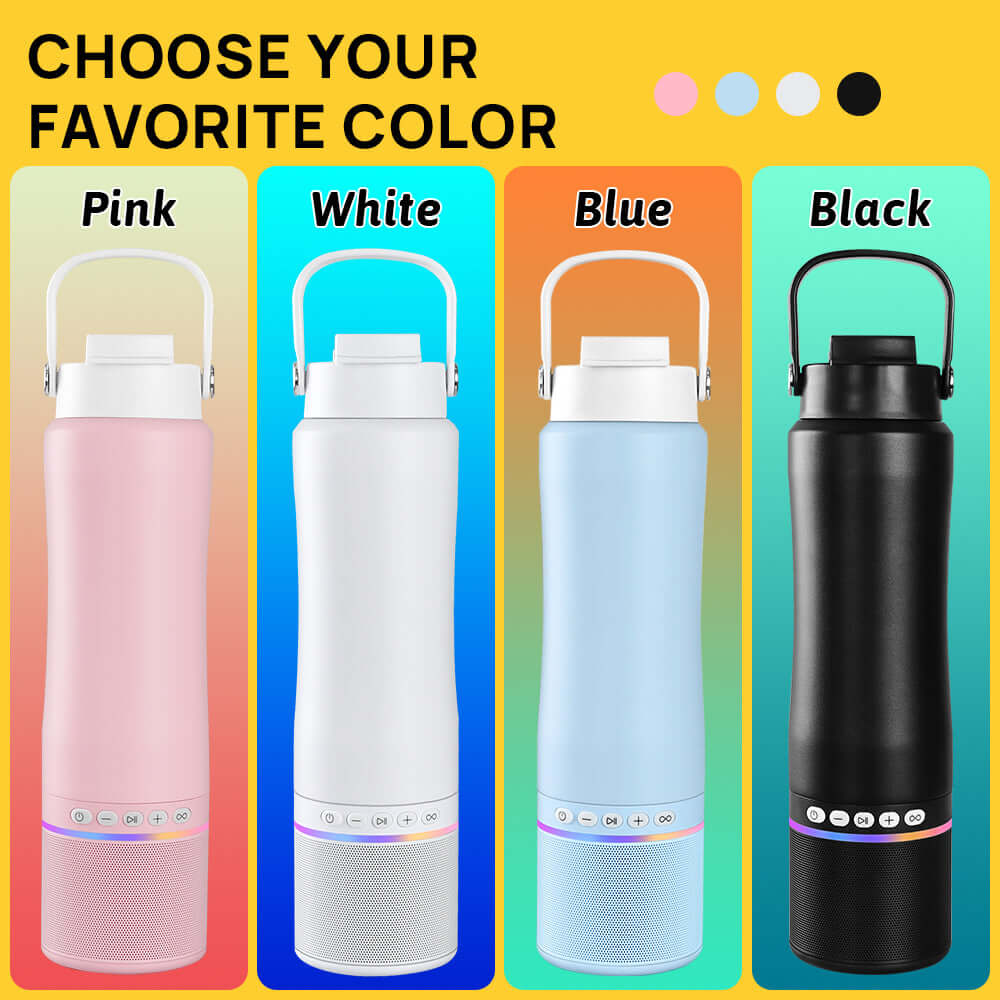 Bluetooth Speaker Water Bottle
